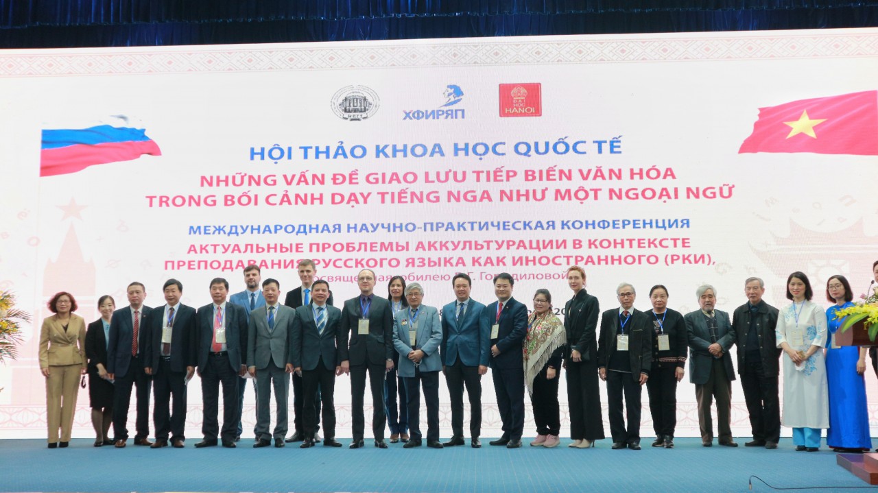 Giao lưu trao đổi học thuật giữa các nhà khoa học, Nga ngữ học Việt Nam và Liên bang Nga