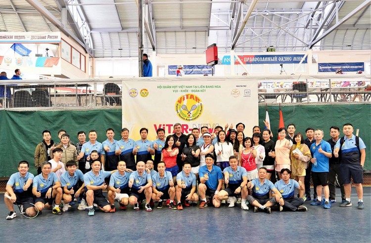 Nâng cao tinh thần thể thao tại giải Tennis mùa thu vàng Vitar-Neva 2021