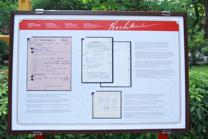 Nga công bố nhiều tài liệu quý về Chủ tịch Hồ Chí Minh nga cong bo nhieu tai lieu quy ve chu tich ho chi minh