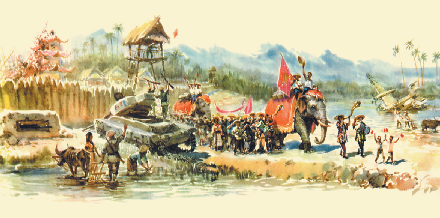 doi ban voi xung va cung bieu tuong cua tinh ban hai nuoc viet nam lien xo