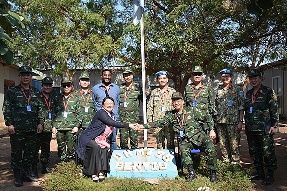 truong can cu bentiu phai bo gin giu hoa binh lien hop quoc tai nam sudan xin cam on nhung con nguoi den tu viet nam