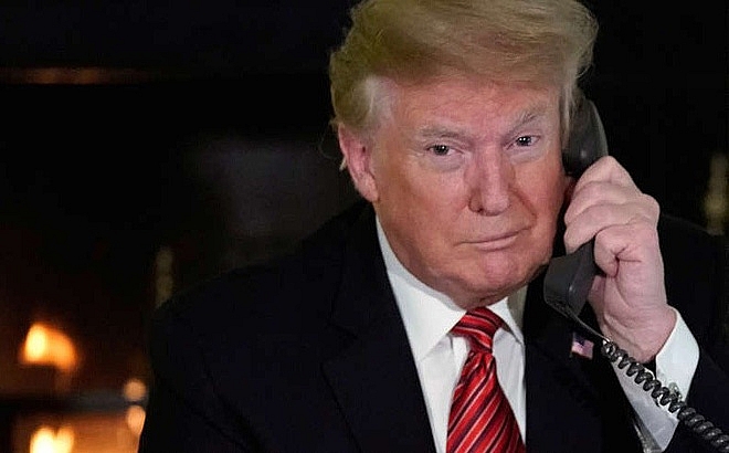 trump gong minh cho bau cu 2020