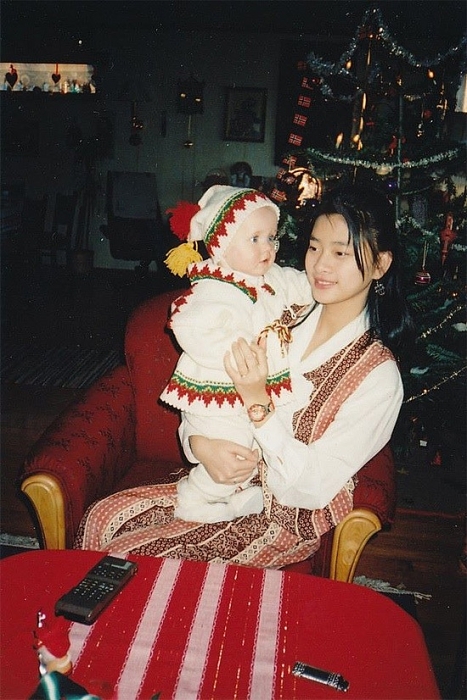 na uy trong tim da nu viet mien tuyet lanh chan chua yeu thuong