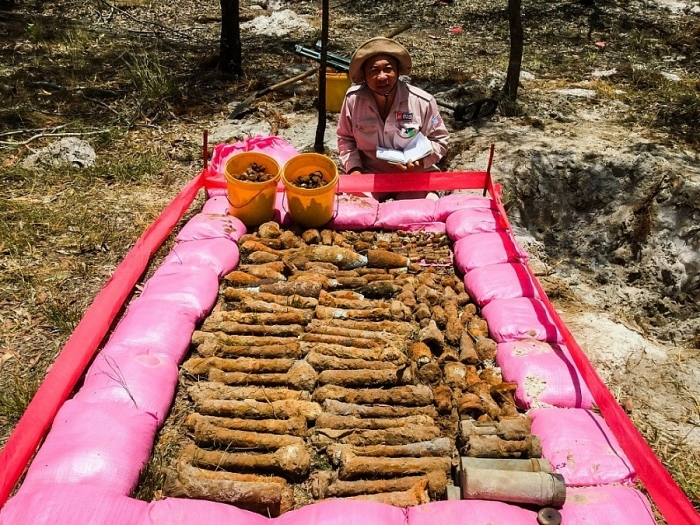 hon 1400 vat lieu chua no tai trieu phong quang tri duoc xu ly an toan