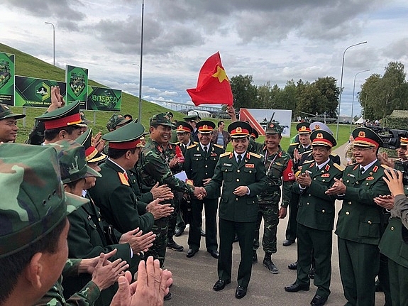 army games 2019 doi tuyen xe tang viet nam gianh ngoi a quan