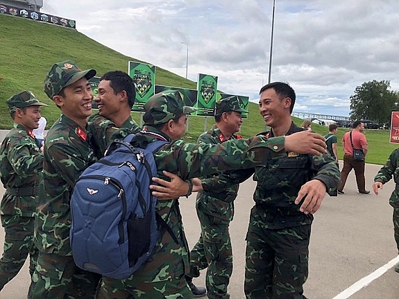 army games 2019 doi tuyen xe tang viet nam gianh ngoi a quan