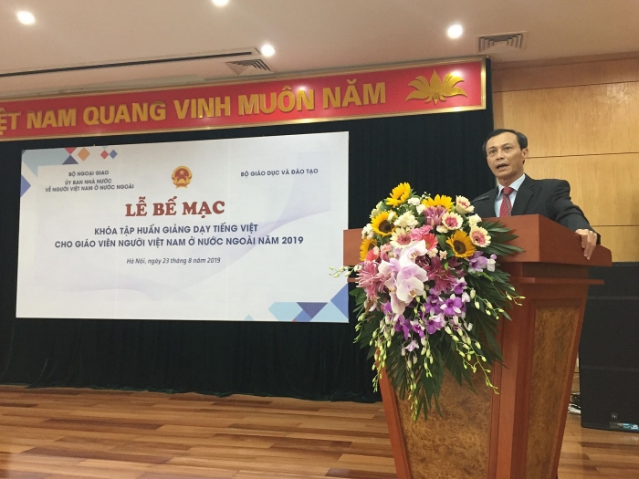 be mac tap huan day tieng viet cho 80 giao vien kieu bao an tuong voi nhung trai nghiem thuc te