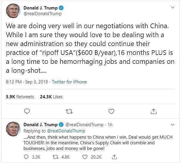 tong thong trump neu day dua sang nhiem ky sau thuong chien se con gat hon