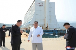 ong kim jung un chi dao dap di xay lai khu nghi duong bieu tuong quan he lien trieu