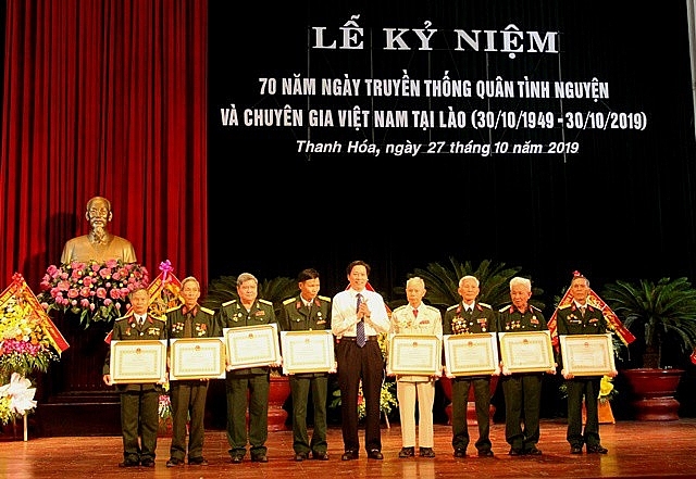 dien bien hai duong thanh hoa trang trong ky niem 70 nam ngay truyen thong quan tinh nguyen va chuyen gia viet nam giup lao