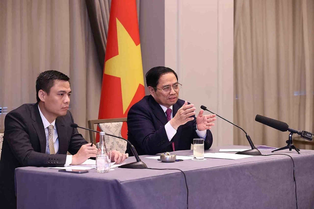 Thủ tướng gặp gỡ, đối thoại với một số trí thức Việt Kiều và thanh niên, sinh viên Việt Nam tại New York