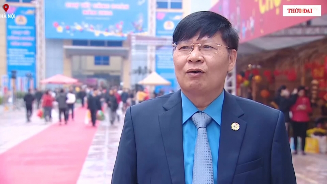 Khai mạc “Chợ Tết Công đoàn 2024”